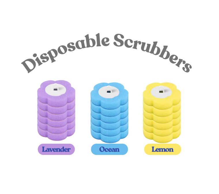 Disposable Scrubber Heads(6-pack)