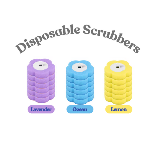 Disposable Scrubber Heads(6-pack)